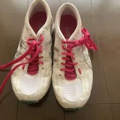 ビモロシューズ ランニングシューズ 野球 ワールドウィング ピンク