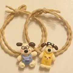 ヘアゴム　ヘアアクセサリー　犬