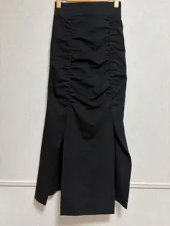 ロングスカート　黒　ROYAL PARTY フリーサイズ