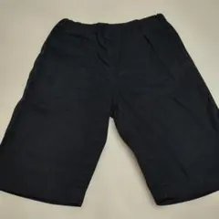GU 黒 ハーフパンツ 100%綿