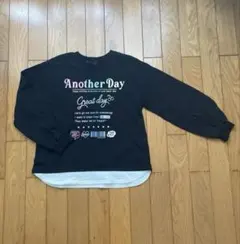キッズ　Another Day トレーナー 140cm 黒