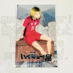 ハイキュー!! 孤爪研磨 音駒 ゴミ捨て場の決戦展 特典クリアカード