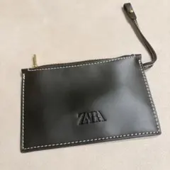 ZARA ブラック カードケース