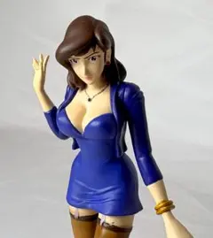 ルパン三世 峰不二子 フィギュア 青ドレス