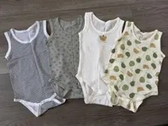 まとめ売り ベビー タンクトップ 4点セット サイズ90 男の子 女の子
