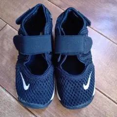 NIKE エアリフト　サンダル ブラック　14センチ