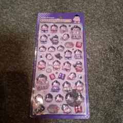 ボンボンドロップシール　和柄　相撲　クーリア 　シール　お相撲さん