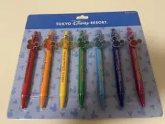 【値下げ！】東京ディズニーリゾート ボールペン 7本セットのサムネイル