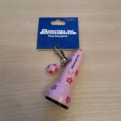 新品タグ付き モンスターズインク キーホルダー フラッシュライトキーチェーン