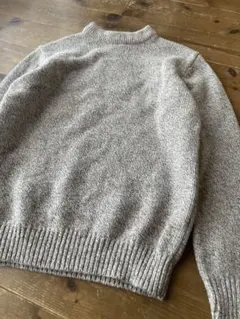 L.L.Bean ラムズウール100% クルーネックニット セーター M REG