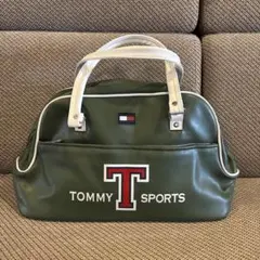 TOMMY HILFIGER ボストンバッグ カーキ