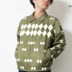 REAL SIMONS G1ラインクルーマン ジャケット チェッカーフラッグS