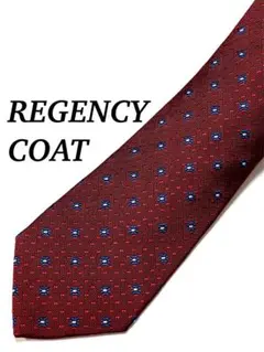 まとめ購入で大幅割引 美品 REGENCY COAT 赤 青模様 ネクタイ