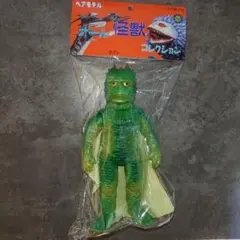 ぶたのはな アギラ 怪獣 ソフビ 黄緑 ウルトラセブン ぶたのはな / ソフト焼き玩具:アギラ[ライトグリーン成形] - smogbom