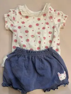 coeur a coeur クーラクール ロンパース ショートパンツ セット60