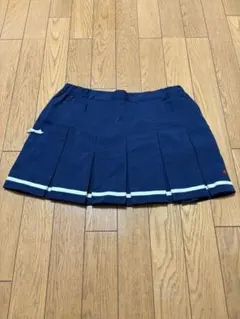 ellesse ネイビー プリーツスカート