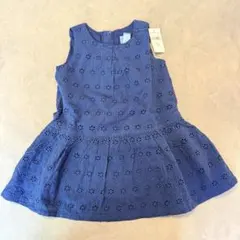 【未使用】baby gap ノースリーブワンピース 80cm 12-18m