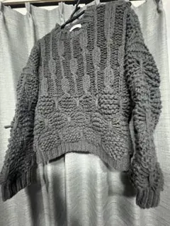 discort ニット グレー