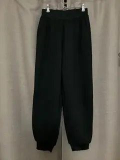 ユニクロ　フリースパンツ　ダークグリーン　S