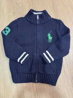 POLO RALPH LAUREN ジップカーディガン 3/3T 100cm