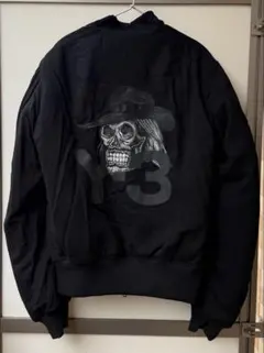 17aw Y-3 Skull Reversible Bomber Jacket