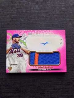 Tylor Megill Topps Inception 直筆サインパッチカード