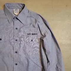90s vintage military shirt US NAVY