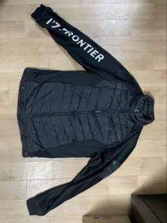 I'Z FRONTIER ブラックナイロンジャケット