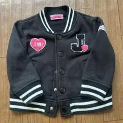 Jenni ブラック ボンバージャケット　90センチ