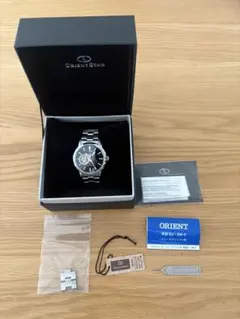 ORIENT STAR WZ0041DA セミスケルトン 自動巻き 腕時計