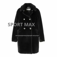 スポーツマックス　SPORT MAX ファーコート　マックスマーラ　サイズ40