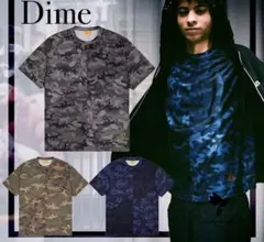 Dime カモフラージュメッシュTシャツ L スケボー　ストリートのサムネイル