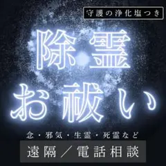 masae01300116様専用／除霊・お祓い／電話／霊視 鑑定／お悩み相談