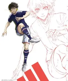 アディダス 日本代表 サッカー ブルーロック ポスター 冴 ユニフォーム アディダス 日本代表 サッカー ブルーロック ポスター 冴 ユニフォーム