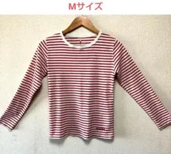 mont-bell ストライプ長袖Tシャツ　Mサイズ　モンベル　ボーダー