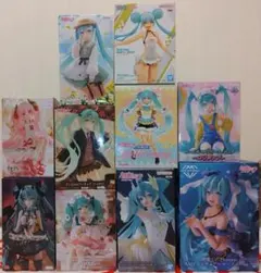 【10個・未開封】初音ミク　桜ミク　まとめ売り　人気プライズ含む