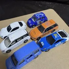 トミカ　6台セット　X