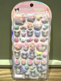 【新品未使用】コットンパフィーシール マイメロディ＆クロミ サンリオ 正規品