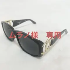 【値下げ中】 極美品 CHNEL サングラス ココマーク ブラック×ゴールド