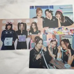 TWICE 2025 シーグリ　FC特典　ポストカード　3枚セット