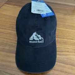 【新品】mont-bell コットンキャップ L ブラックのサムネイル