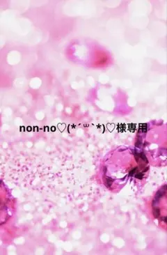 non-no♡(*´꒳`*)♡様専用