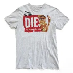 【DIESEL】ディーゼル　半袖　プリント　Tシャツ　0366
