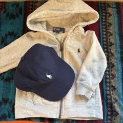 Polo by Ralph Lauren トレーナーとキャップセット 80