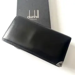 dunhill　ダンヒル 長財布 ブラック　黒　箱付