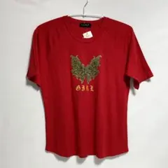 TOCCO DISTINCTION 半袖Tシャツ レッド LLサイズのサムネイル