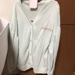 新品 sugar sugar 160 女の子 長袖 ミントグリーン カーディガン