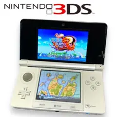 M403❀ 3DS 本体 アイスホワイト ゲームソフト ワンピース アニメ