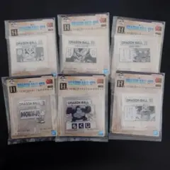 一番くじドラゴンボールH賞MOKUJIスタンド＆ロゴブロック6種セット