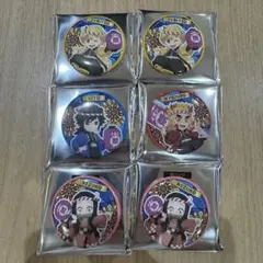 鬼滅の刃 缶バッジ イオン 非売品 6つセット
